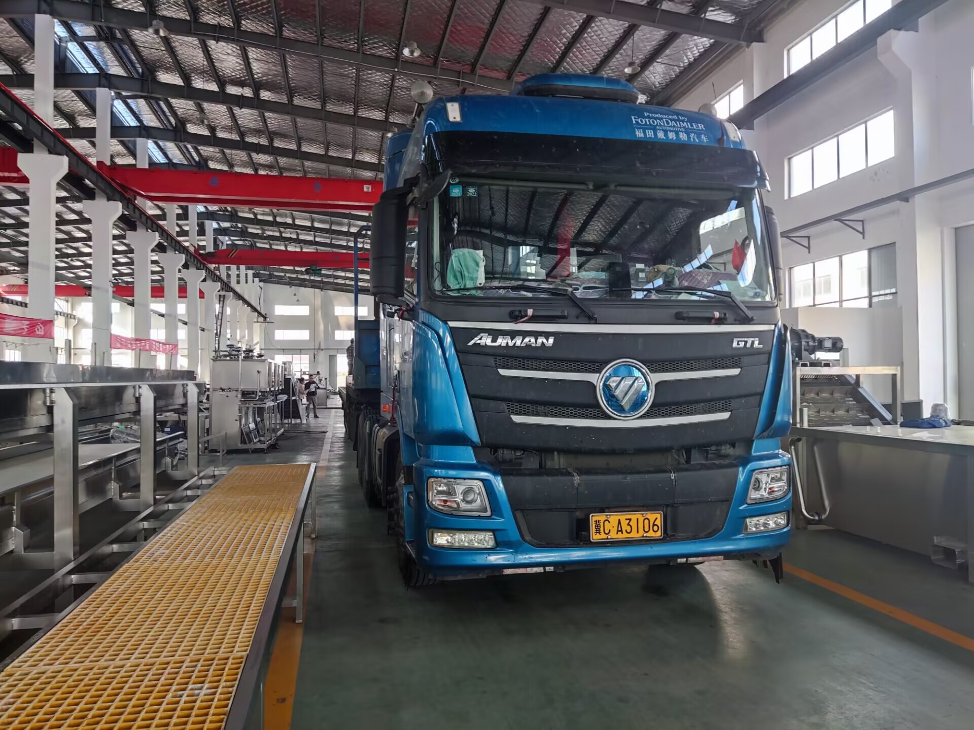 利臻機械不老莓生產線發貨